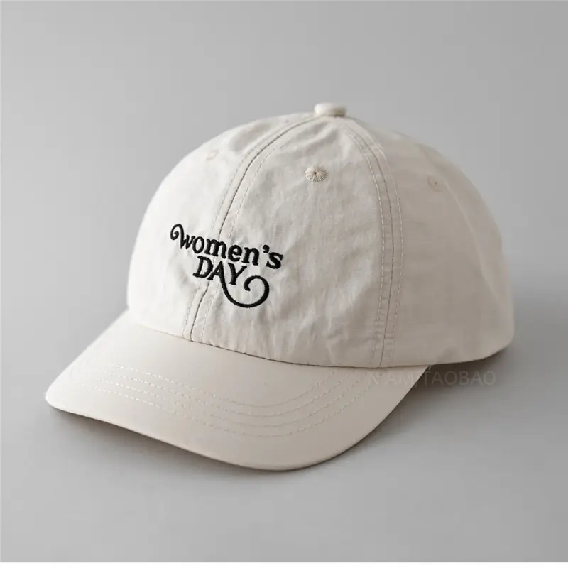 Women's Pink Letter Embroidered Baseball Cap - Image 11