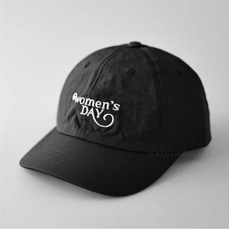 Women's Pink Letter Embroidered Baseball Cap — feature 4