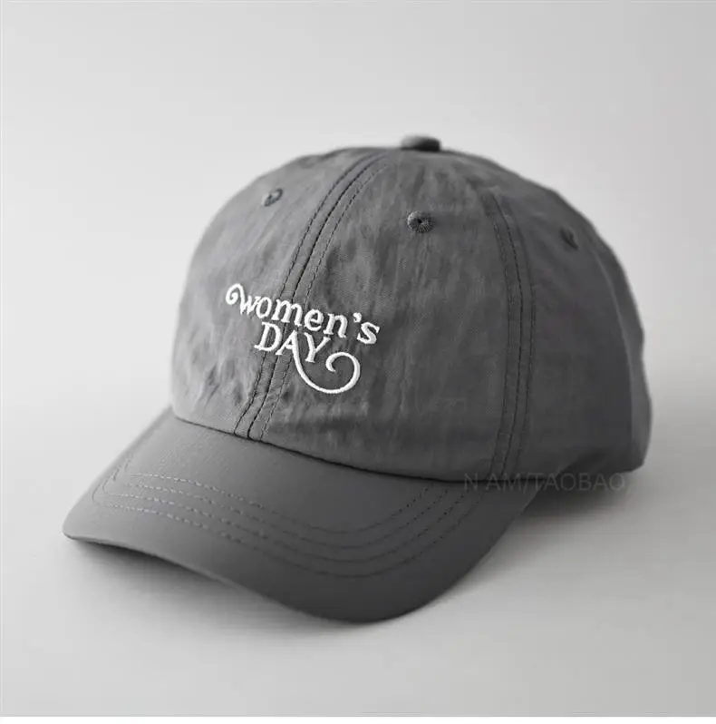Women's Pink Letter Embroidered Baseball Cap — feature 6