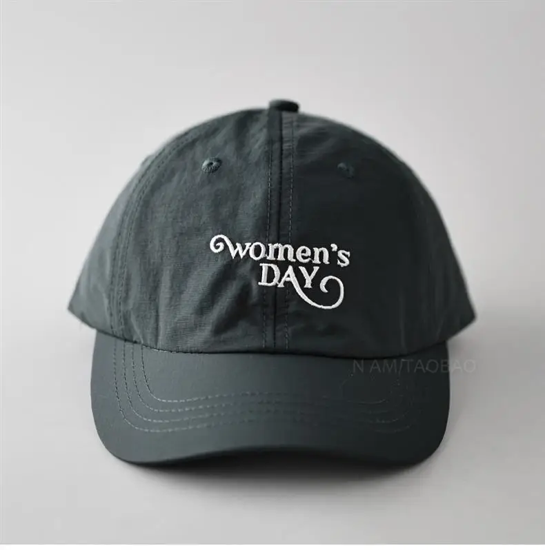 Women's Pink Letter Embroidered Baseball Cap — feature 8