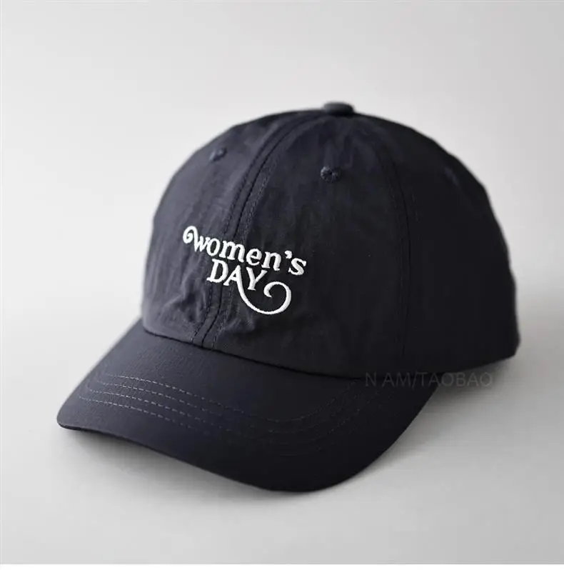 Women's Pink Letter Embroidered Baseball Cap — feature 9
