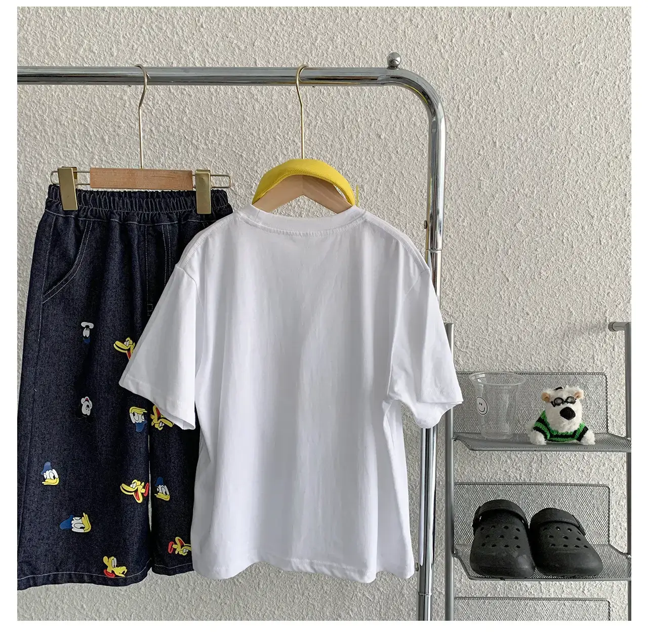 Naughty Rabbit Cartoon Print Boys T-Shirt Summer Wear — feature 9