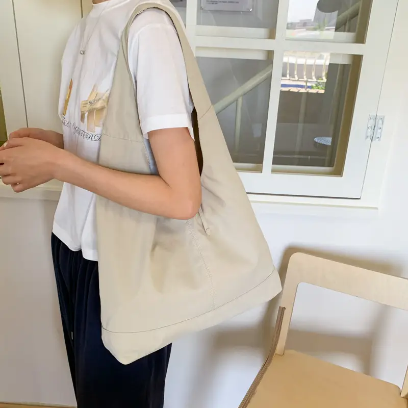 Korean Style Bow Strap Bag Large Capacity Fashionable Versatile Portable Shoulder Bag