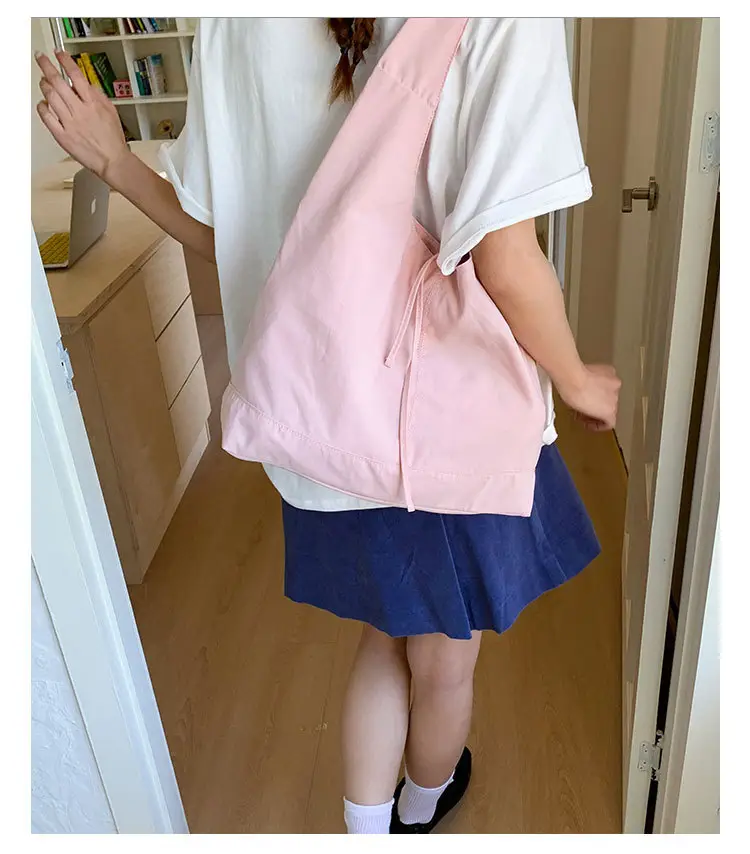 Korean Style Bow Strap Bag Large Capacity Fashionable Versatile Portable Shoulder Bag — feature 18