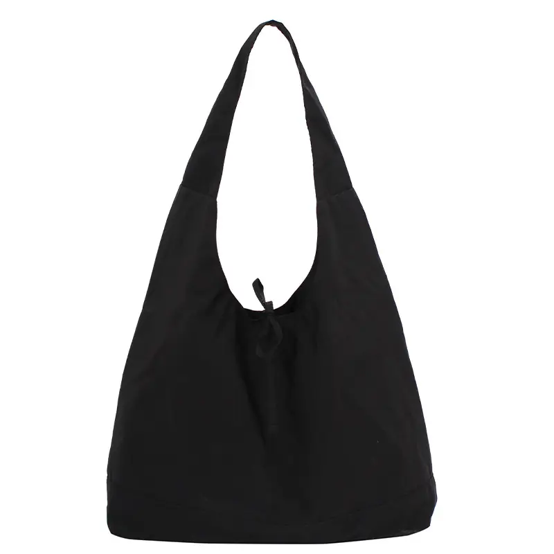 Korean Style Bow Strap Bag Large Capacity Fashionable Versatile Portable Shoulder Bag