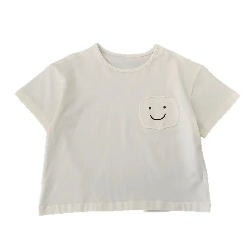 Children's T-Shirt Set Summer 2025 Cartoon Design