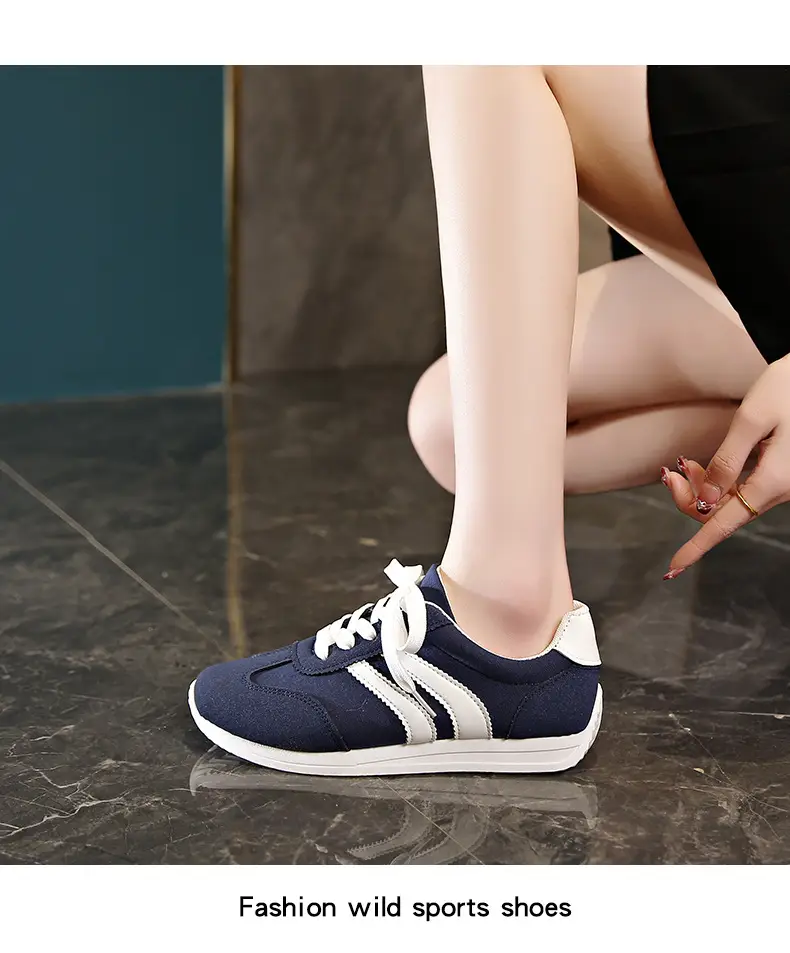 Spring 2025 New Korean Style White Shoes sneaker Women's Thick Sole Increased Casual Internet Celebrity Hot Daddy Forrest Gump Shoes — feature 14