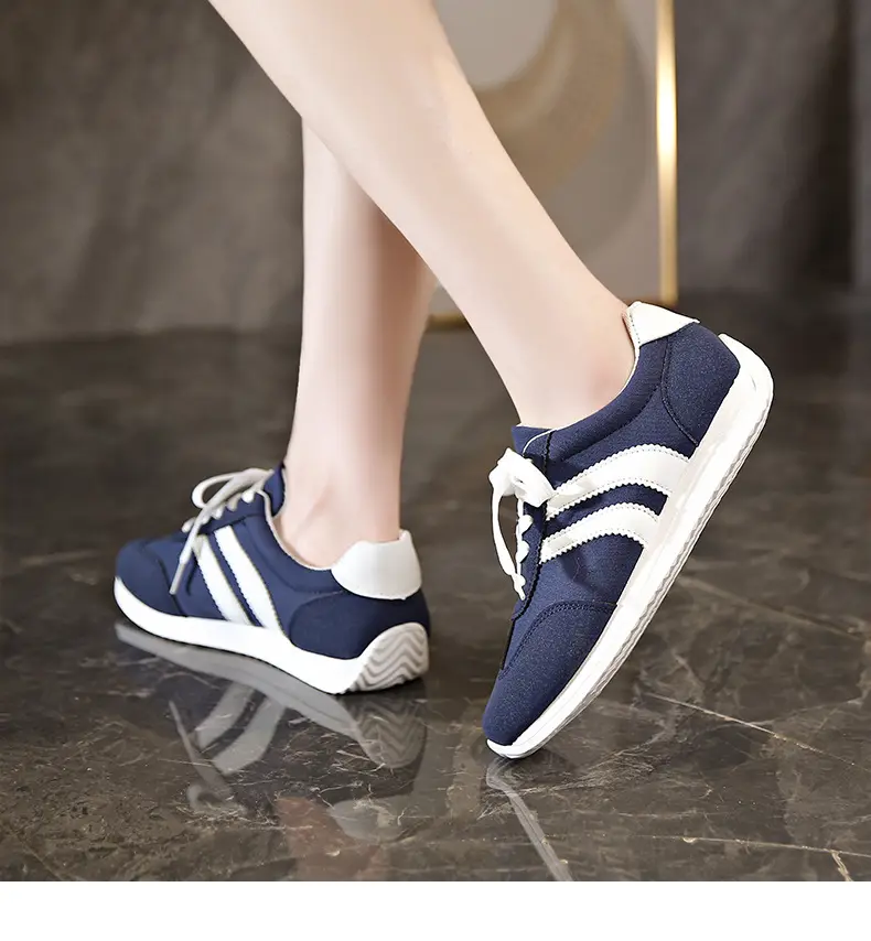 Spring 2025 New Korean Style White Shoes sneaker Women's Thick Sole Increased Casual Internet Celebrity Hot Daddy Forrest Gump Shoes — feature 15
