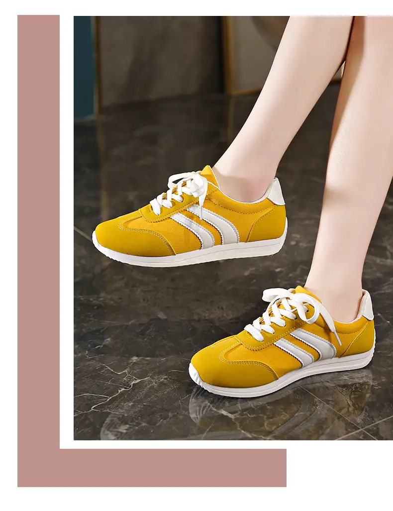 Spring 2025 New Korean Style White Shoes sneaker Women's Thick Sole Increased Casual Internet Celebrity Hot Daddy Forrest Gump Shoes — feature 20