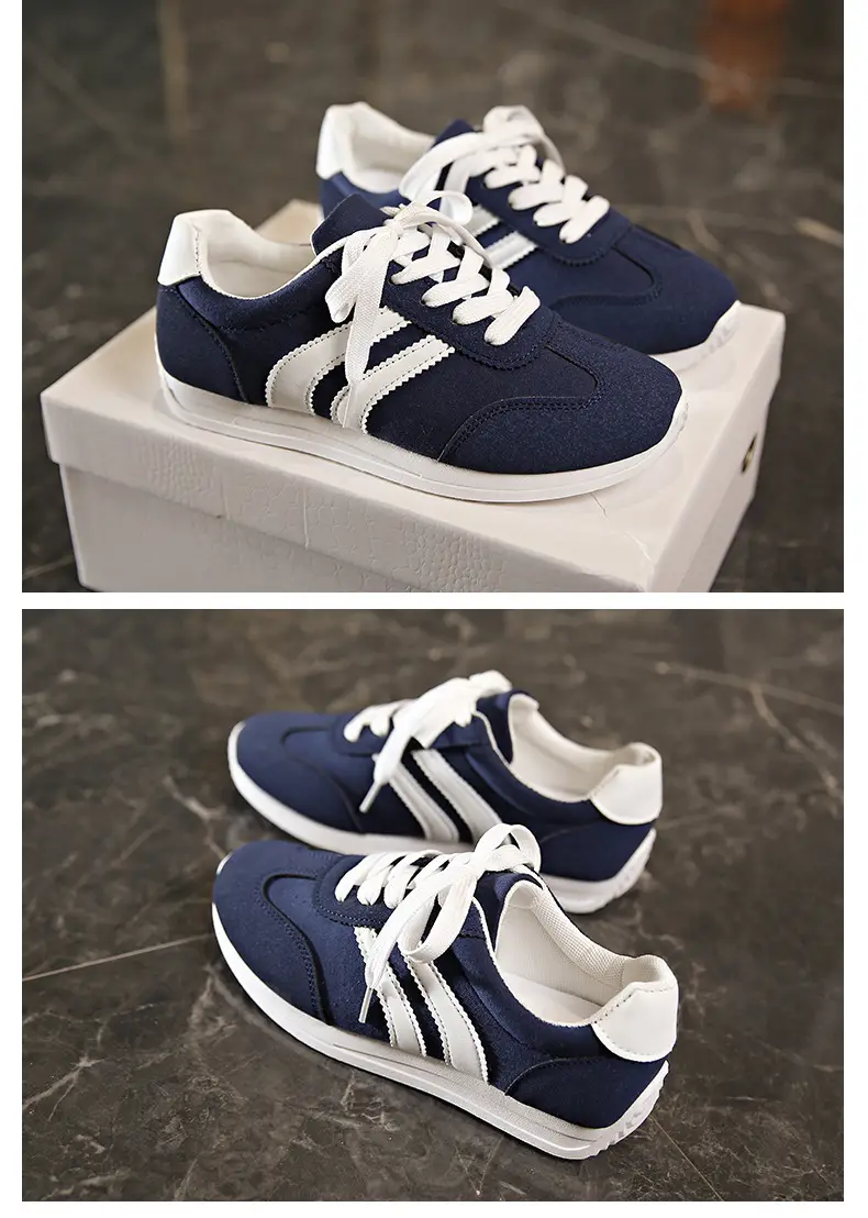Spring 2025 New Korean Style White Shoes sneaker Women's Thick Sole Increased Casual Internet Celebrity Hot Daddy Forrest Gump Shoes — feature 24