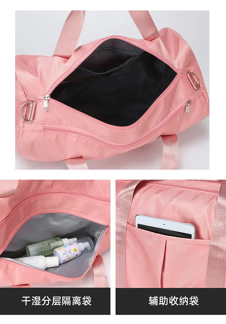 Purple Large Capacity Travel Yoga Bag for Women — feature 12