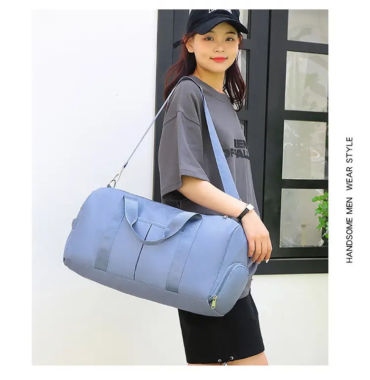 Purple Large Capacity Travel Yoga Bag for Women — feature 20