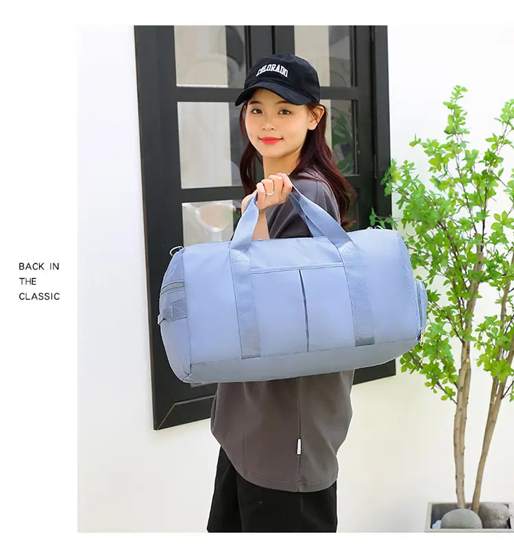 Purple Large Capacity Travel Yoga Bag for Women — feature 21