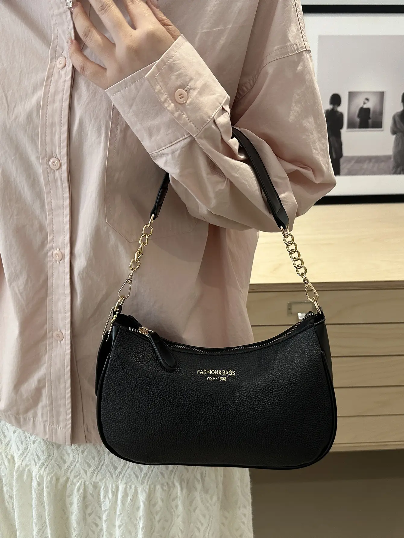 Retro Chain Shoulder Bag for Women 2026 - Image 8