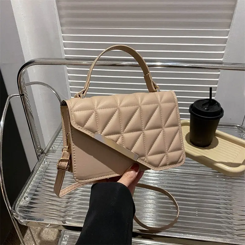 Women's Black Textured Shoulder Crossbody Bag 2025 - Image 8