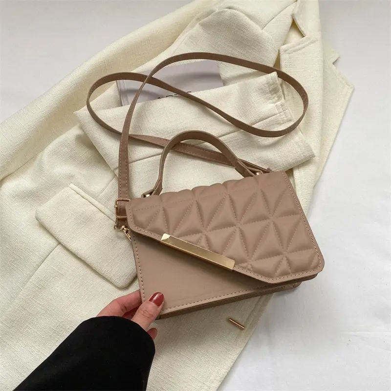 Women's Black Textured Shoulder Crossbody Bag 2025 - Image 3