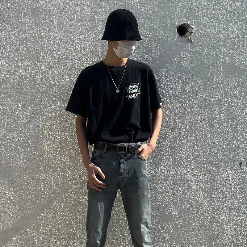 Men Black Pin Buckle Belt Casual Wear - Image 4