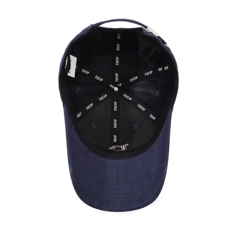 Unisex Dolar Bear Embroidered Cap Navy Blue - Image 10