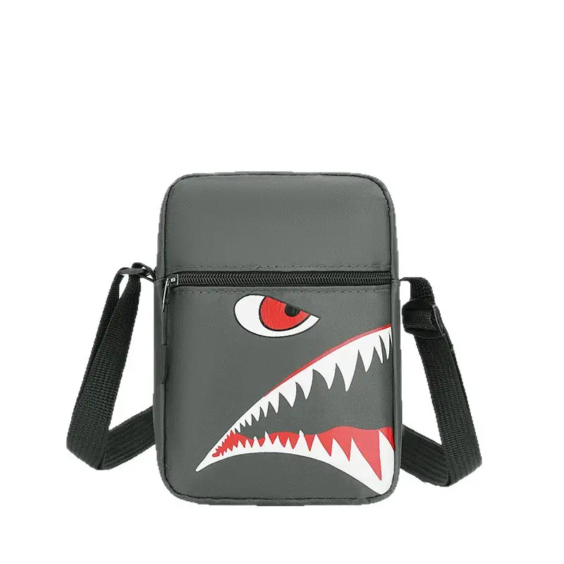 Men's Cartoon Crossbody Bag Waterproof Lightweight