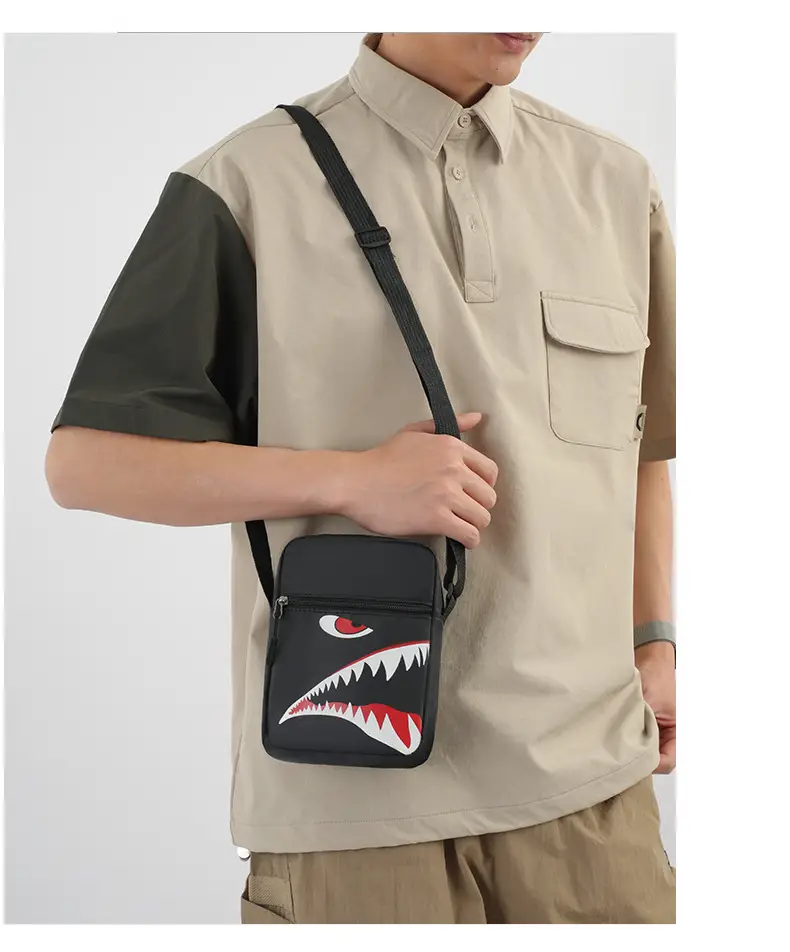 Men's Cartoon Crossbody Bag Waterproof Lightweight — feature 11
