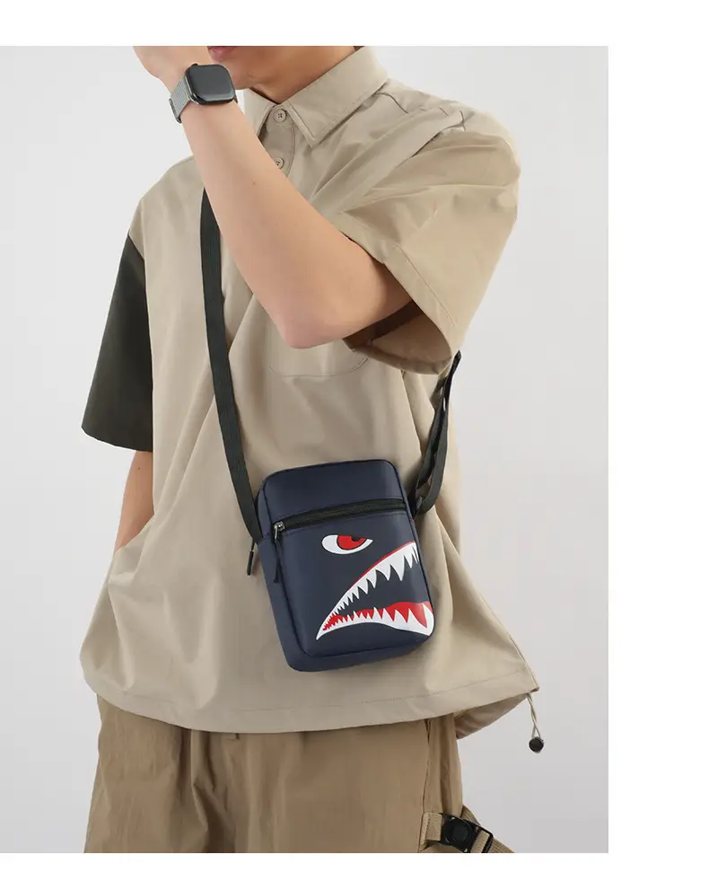 Men's Cartoon Crossbody Bag Waterproof Lightweight — feature 16