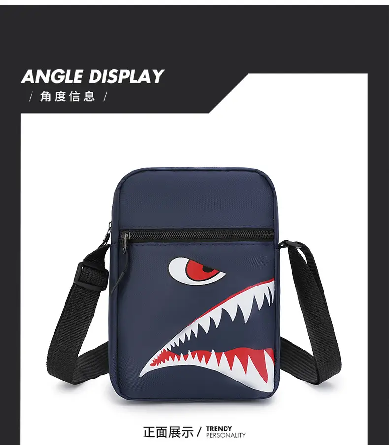 Men's Cartoon Crossbody Bag Waterproof Lightweight — feature 24