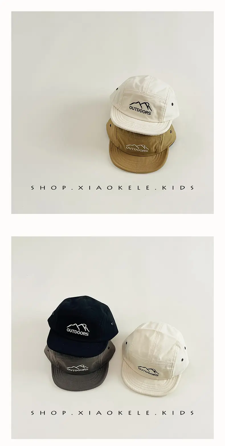 Kids Peaked Cap Sun Hat with Soft Bristle — feature 5