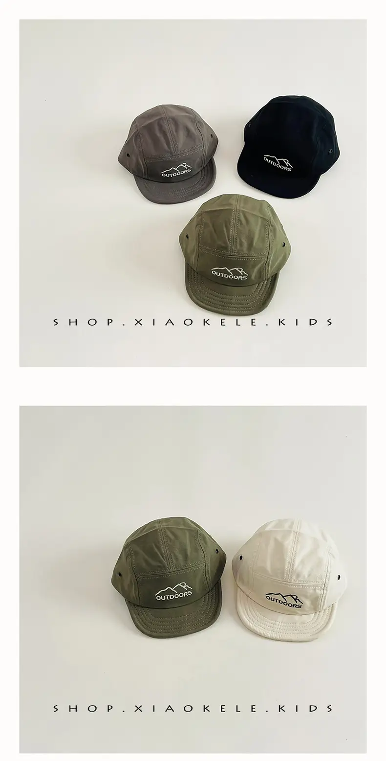 Kids Peaked Cap Sun Hat with Soft Bristle — feature 7