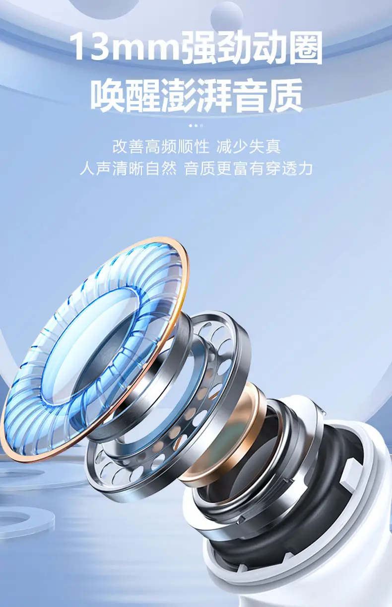 A15 Pro Bluetooth Headset with Long Battery Life & Noise Reduction — feature 10