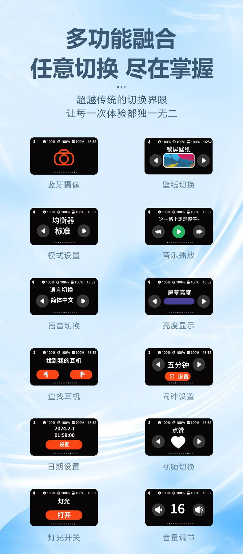 A15 Pro Bluetooth Headset with Long Battery Life & Noise Reduction — feature 14