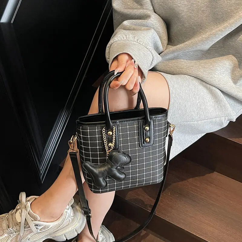 Women's New Stone Pattern Shoulder Bag 2025 Spring Summer - Image 5