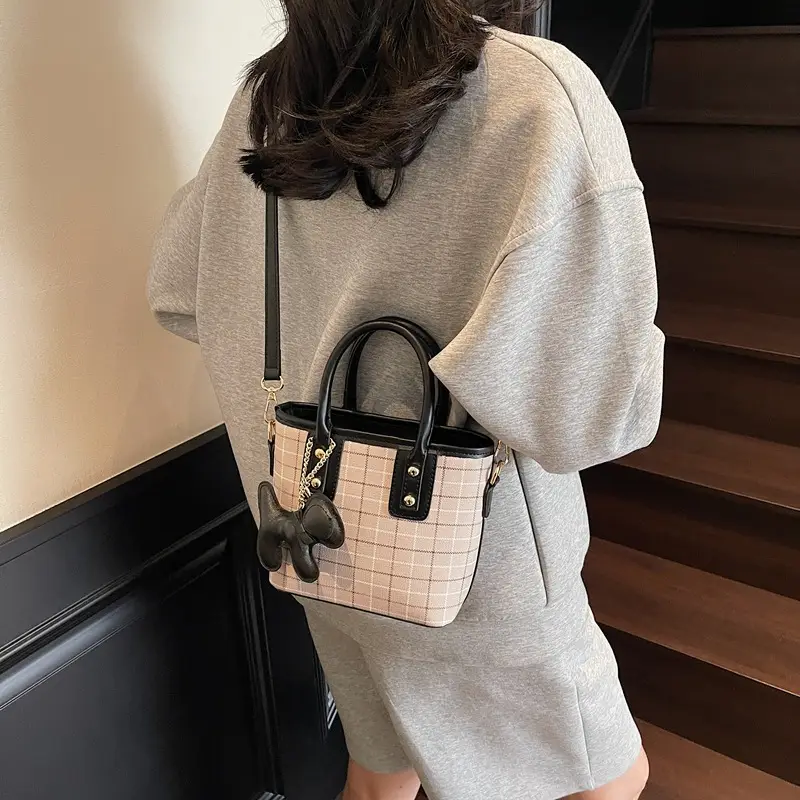 Women's New Stone Pattern Shoulder Bag 2025 Spring Summer - Image 7