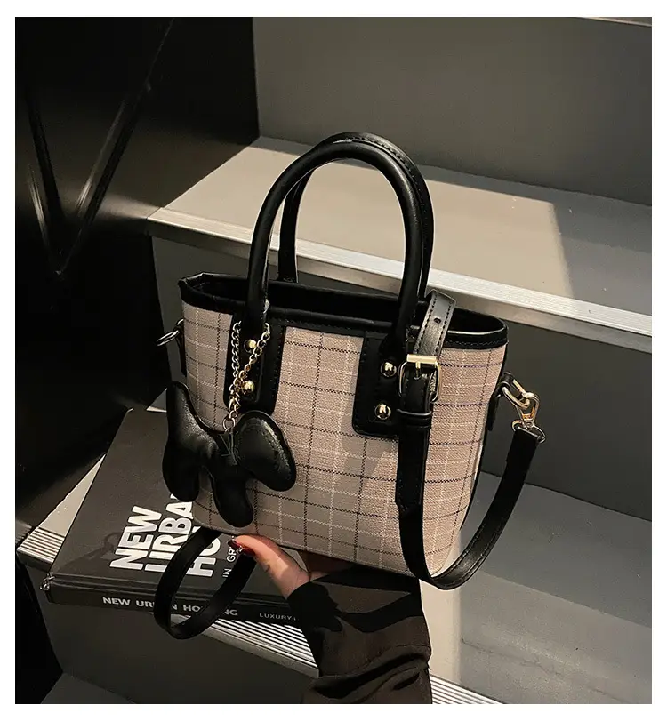 Women's New Stone Pattern Shoulder Bag 2025 Spring Summer — feature 3