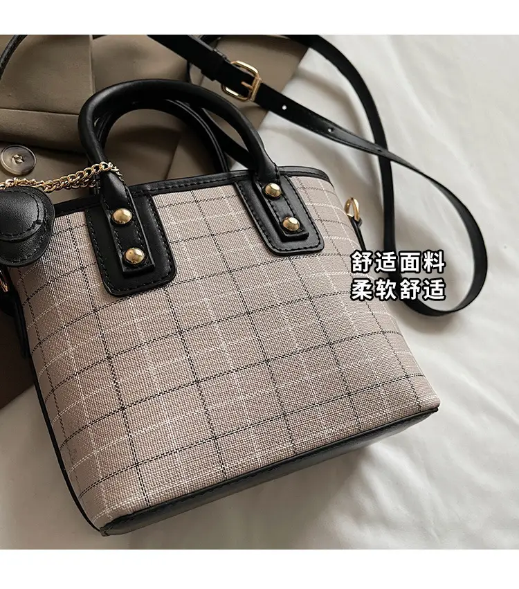 Women's New Stone Pattern Shoulder Bag 2025 Spring Summer — feature 5