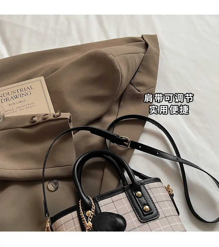 Women's New Stone Pattern Shoulder Bag 2025 Spring Summer — feature 9