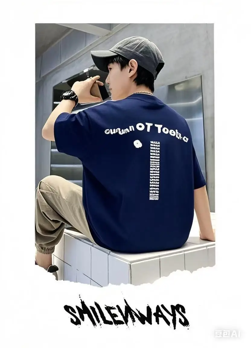 Children Cotton Printed T-Shirt White Grey Pants — feature 7
