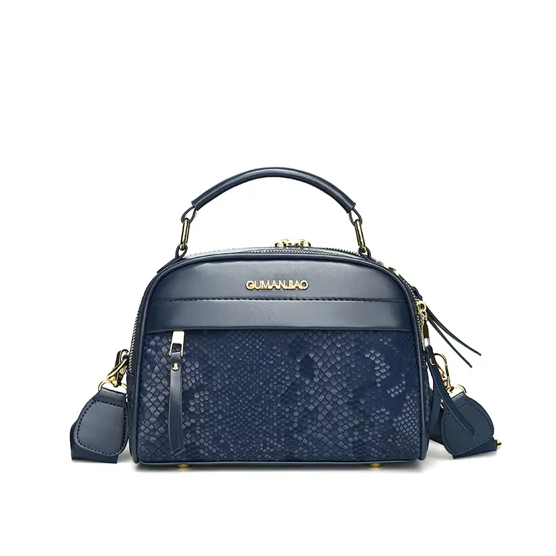Blue Square Satchel Bag for Women 2025 - Image 9