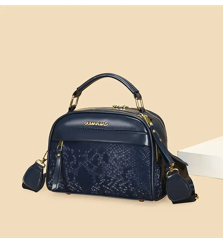 Blue Square Satchel Bag for Women 2025 — feature 10