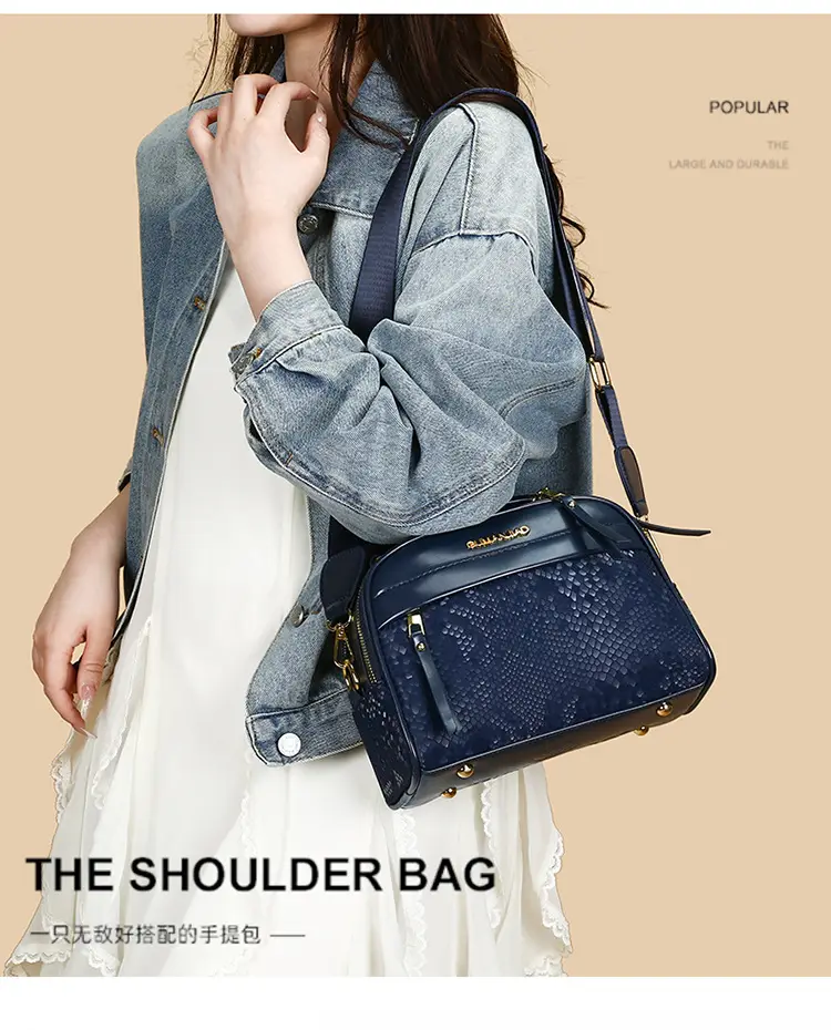 Blue Square Satchel Bag for Women 2025 — feature 15