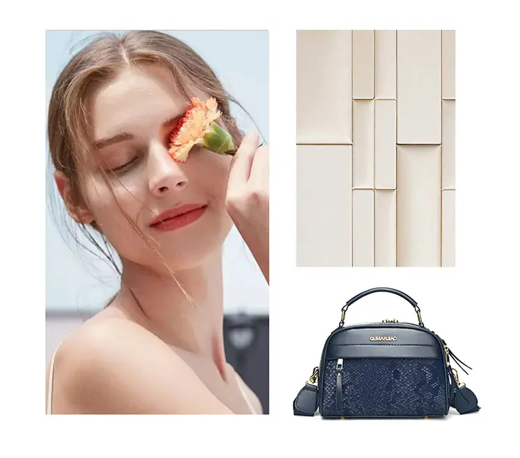 Blue Square Satchel Bag for Women 2025 — feature 4