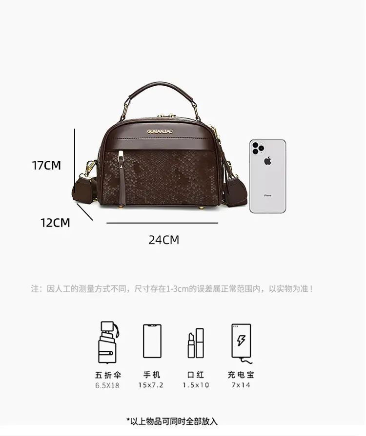 Blue Square Satchel Bag for Women 2025 — feature 8