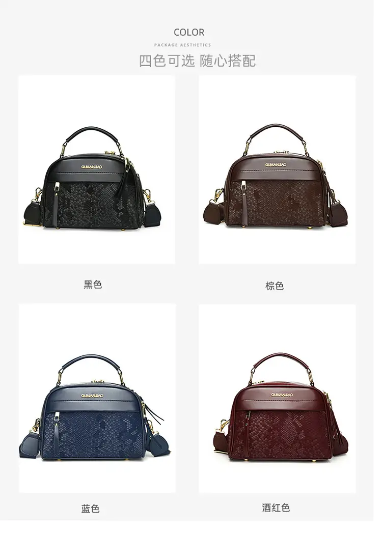 Blue Square Satchel Bag for Women 2025 — feature 9