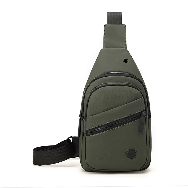 Men's Black Nylon Crossbody Bag 2025 Spring - Image 3