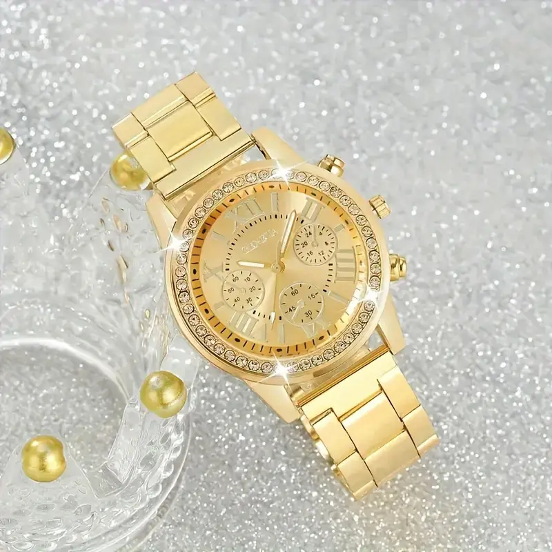 Foreign trade hot ladies watches niche fashion all-match steel band watches girls diamond automatic watches women wholesale — feature 10