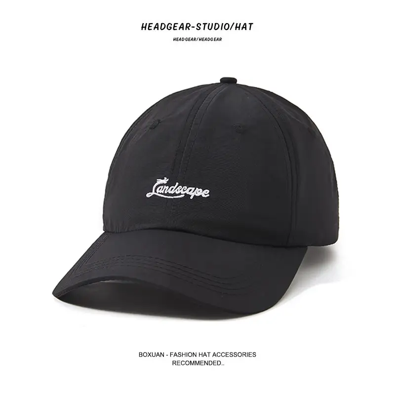 Women Blue Embroidered Baseball Cap Sun Protection - Image 7