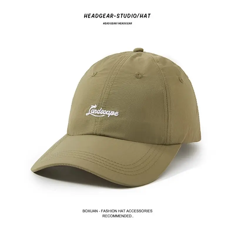 Women Blue Embroidered Baseball Cap Sun Protection - Image 4