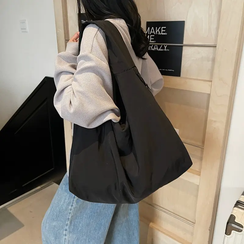 Women Large Capacity Yellow Tote Bag Lightweight All-match - Image 7