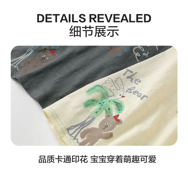 Right European Boys T-Shirt Summer Artistic Print 1500 Wash — feature 10