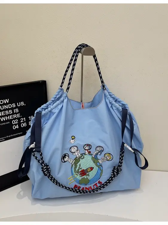 Cute Cartoon Armpit Bag for Girls Large Capacity Commuter Bag - Image 13
