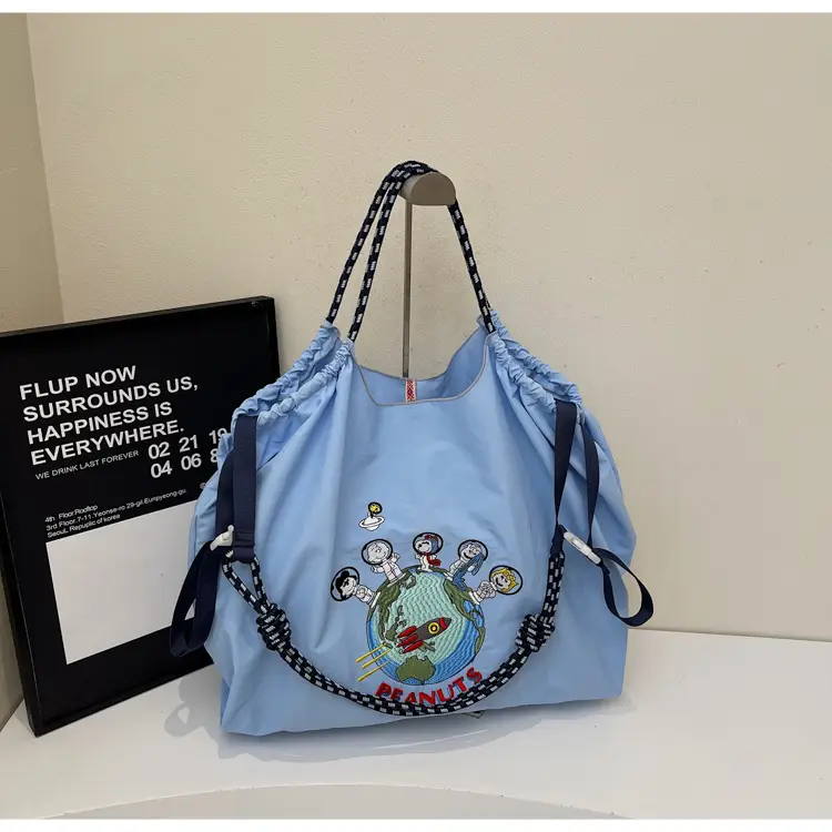 Cute Cartoon Armpit Bag for Girls Large Capacity Commuter Bag - Image 5